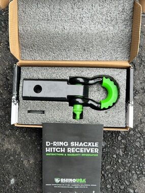 RHINO USA Heavy duty Shackle Hitch Receiver